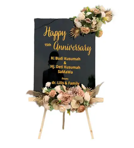 Papan Bunga Akrilik Pandanlor